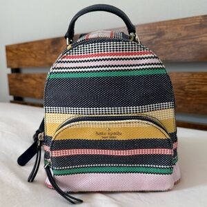 Kate Spade mini leather backpack
